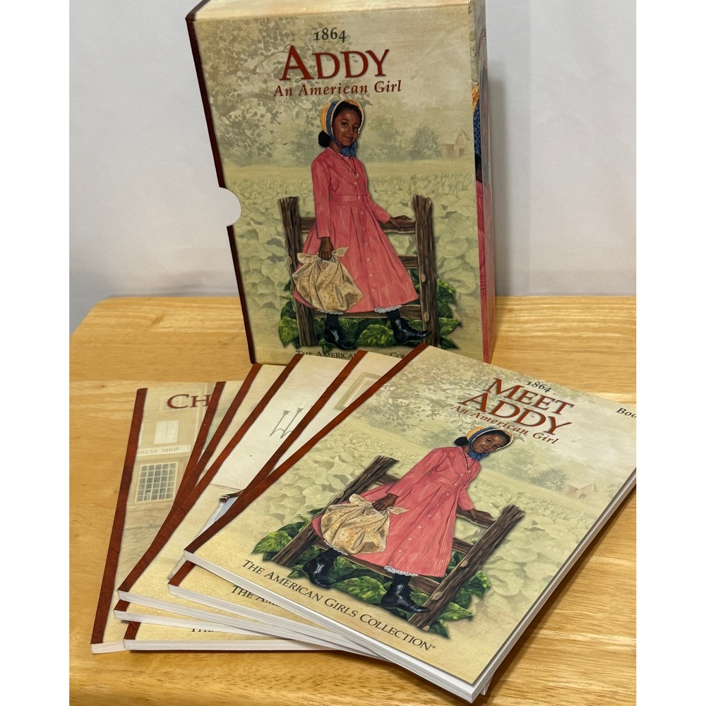 American Girl Addy 6 Book Box Set 1864 with Slipcase Excellent